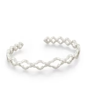 Abbie Cuff Bracelet In Silver by Kendra Scott