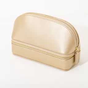 Abby Travel Organizer in Gold by Brouk & Co