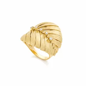 Bahia Ring with Diamonds