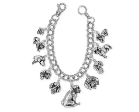 Beagle Bracelet Jewelry Sterling Silver Handmade Dog Bracelet BG-CBR