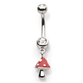 Belly Ring - Mushroom