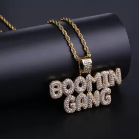 BOOMIN GANG Fully Iced Pendant