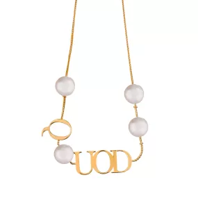 Fragmented QUOD Necklace