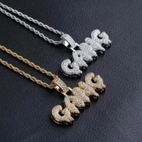 GANG Iced Out Pendant