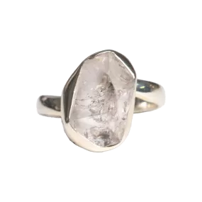 Herkimer Diamond Adjustable Ring