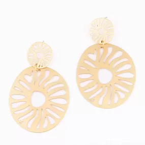 Palmer Earrings in Gold