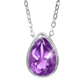 Prism Of Elegance Amethyst Pendant